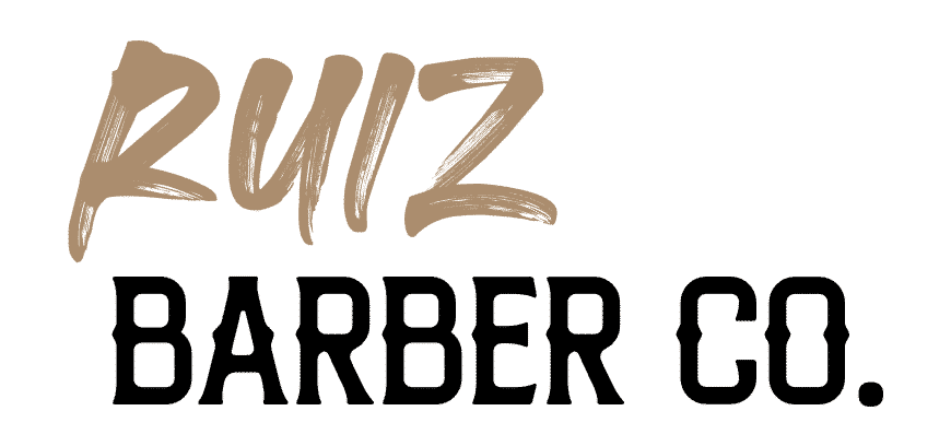 Ruiz Barber Co Black Logo