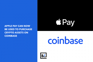 Apple Pay can now be used to purchase crypto assets on Coinbase.