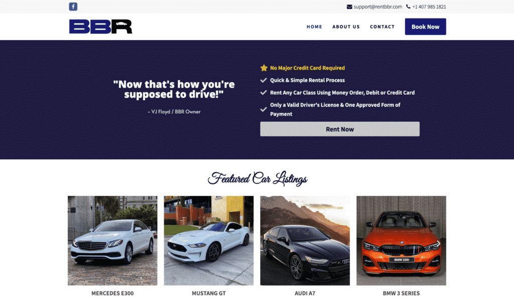 BaseLynk Best of the Best Rentals, RentBBR Homepage